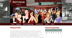 Desktop Screenshot of partyraumkoeln.de