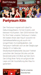 Mobile Screenshot of partyraumkoeln.de